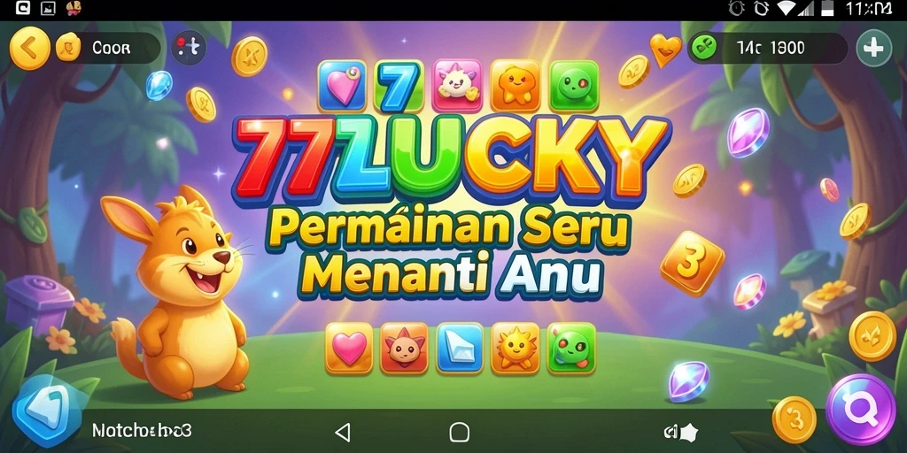 Tampilan gameplay menarik di <strong>777LUCKY</strong> dengan berbagai level dan tantangan.
