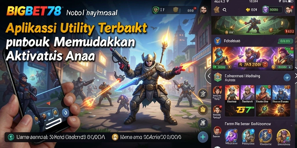 Tampilan antarmuka utama BIGBET78 yang intuitif dan menarik.