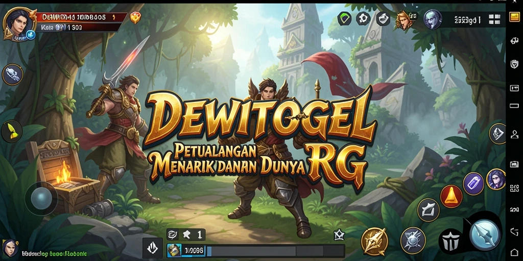 Tampilan gameplay menarik dari DEWITOGEL saat berpetualang.