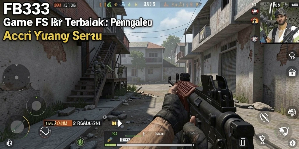 Tampilan gameplay intens dari FB333 yang menegangkan.
