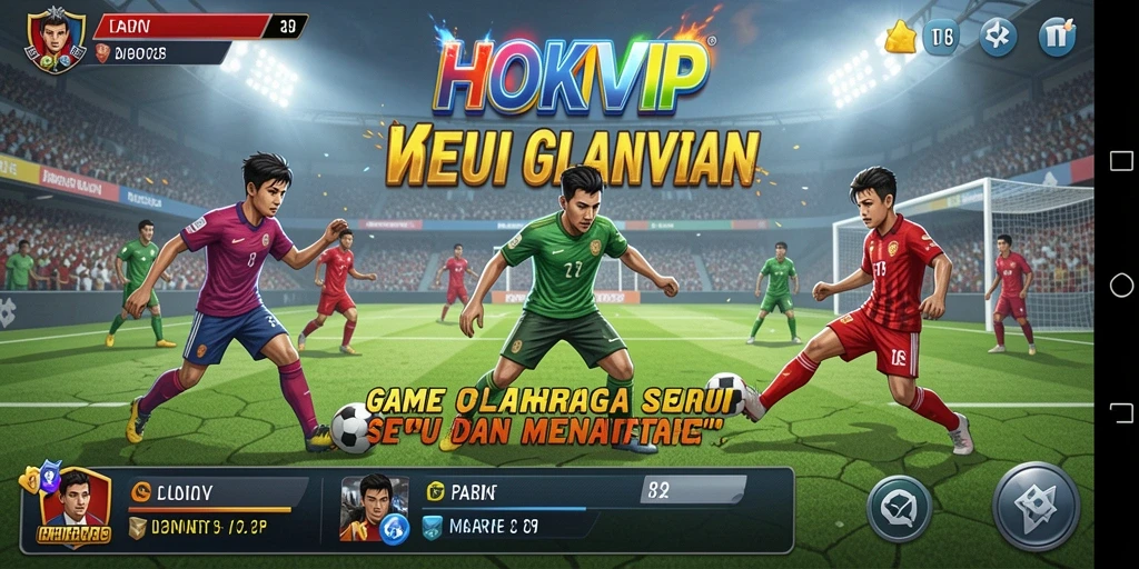 Tampilan gameplay HOKIVIP yang seru dan dinamis.