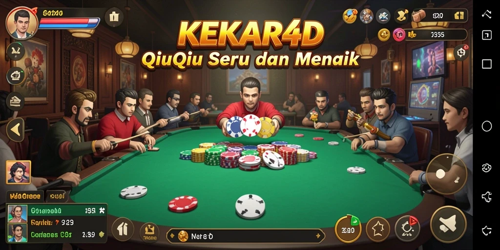 Tampilan gameplay seru dan menarik dari KEKAR4D.