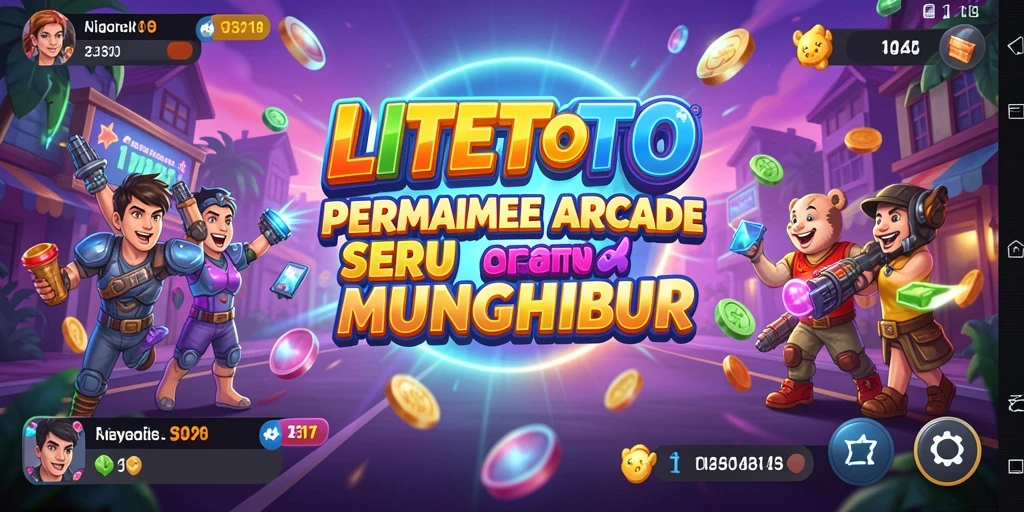 Tampilan gameplay menakjubkan dari LITETOTO dalam aksi Arcade.