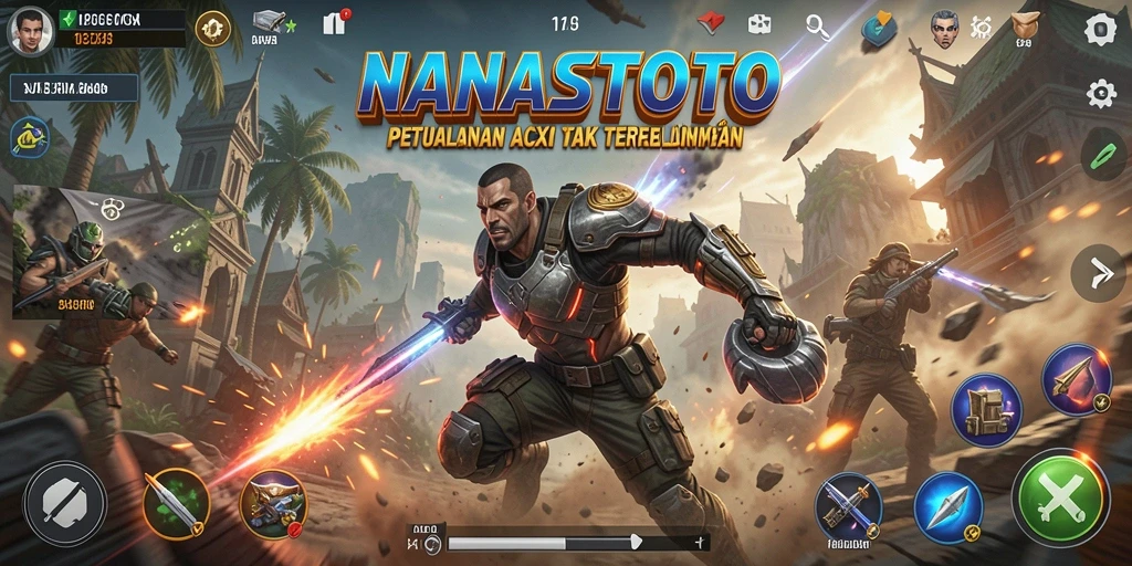 Gameplay NANASTOTO yang menarik dalam aksi penuh ketegangan.