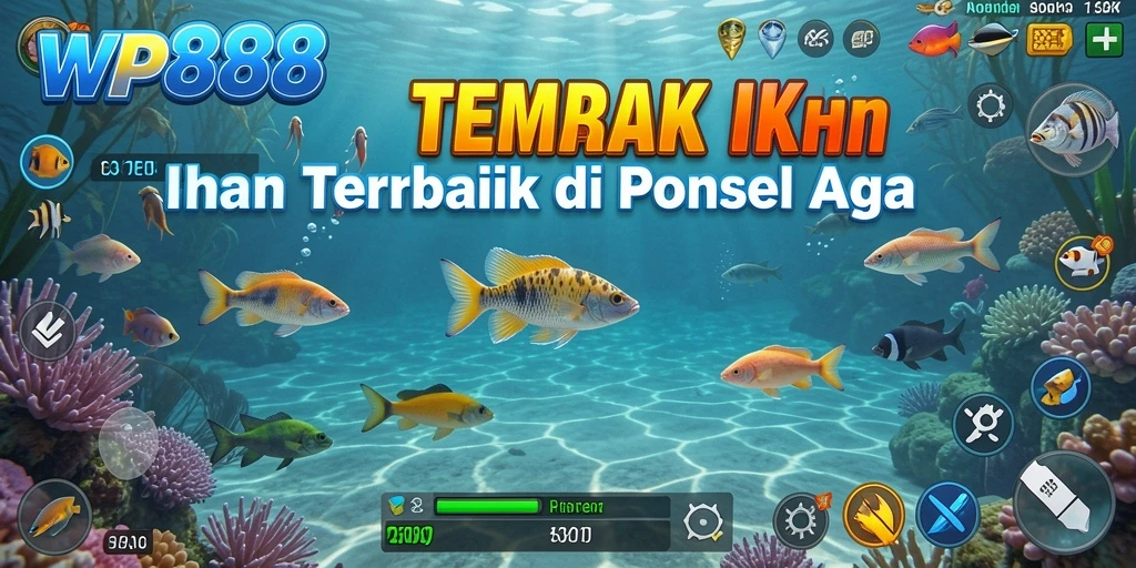 Tampilan gameplay WP888 yang menarik dan penuh aksi tembak ikan.
